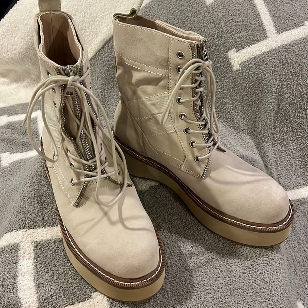 Zara combat boots
